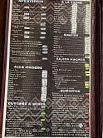 El Patio menu