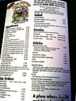 Cajun Critters Seafood menu