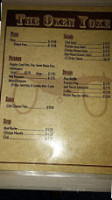 Oxen Yoke Inn menu