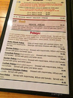 Roban's Seafood And Steak menu