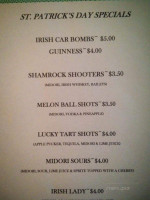 Whiskey Tavern menu