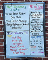 Lnt Seafood menu