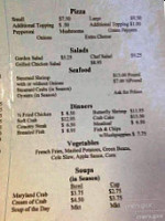 Winters Run Inn Inc menu