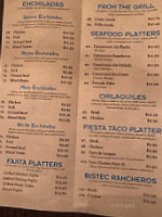 Fiesta Grill menu