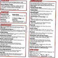 Johnny Rockets menu