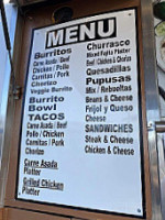 Cheros Grill menu