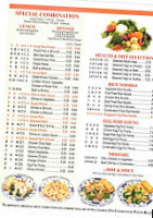 China Cafe menu