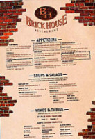 Brickhouse menu