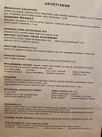 Narrows Tavern menu