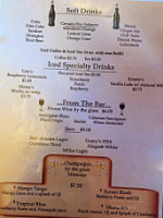 Mama D's Mercantile menu