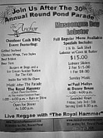 Muscongus Bay Lobster menu
