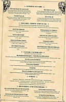 Millersburg menu