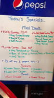 Crumbs Cafe Bake Shoppe menu