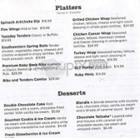 Ruby Tuesday menu