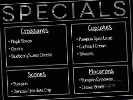 Crave Cafe And Bakery menu