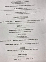 Charlexis Fish Steak menu