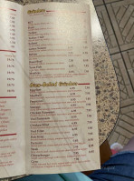 Cheshire Village Pizza menu