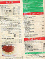 Giovannis Pizzeria menu