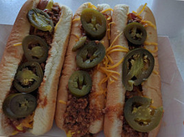 Sam's Hot Dogs food