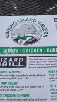 Winking Lizard Independence menu
