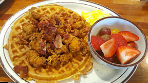 Loc's Chicken Waffles food