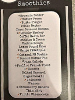 Maynard Nutrition menu