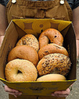 Coffee Bagels food