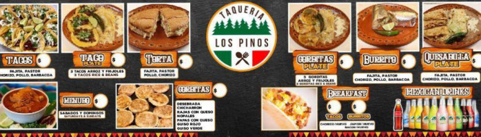 Taqueria Los Pinos food