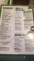 Irish Rover Station House menu