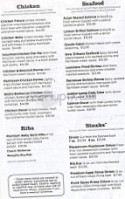 Ruby Tuesday menu