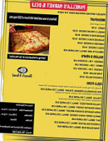 Panellas Market menu