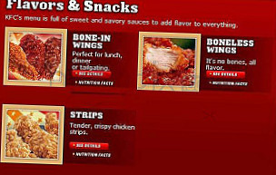 Kfc Kentucky Fried Chicken menu