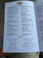 Cowbells Cafe menu
