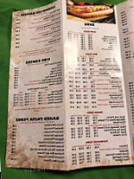 Pachinis Pizza menu