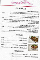 Blossoms Asian Bistro menu