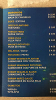 Syana Fish Market menu