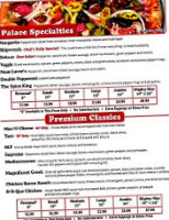 Pizza World menu