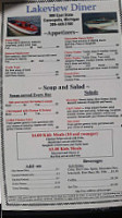 Lakeview Diner menu