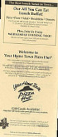 Charlevoix Pizza Company menu