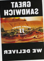 Jimmy John's Gourmet Sandwiches menu