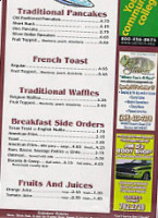 Mr. Wahoo's menu