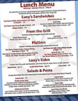 Captain Luey's Calabash menu