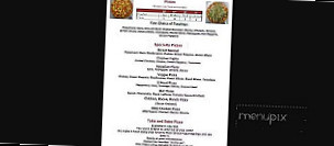 Main Street Pizza menu