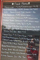 Drummond Island Teepee menu