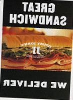 Jimmy John's Gourmet Sandwiches menu