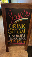 Jose's menu