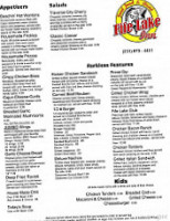 Fife Lake Inn menu