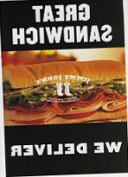 Jimmy John's Gourmet Sandwiches menu