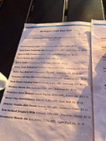 Pointe And Grill menu