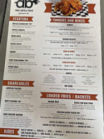 The Dirty Bird menu